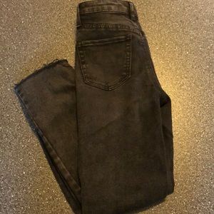 Black real cheeky jeans (size 1)